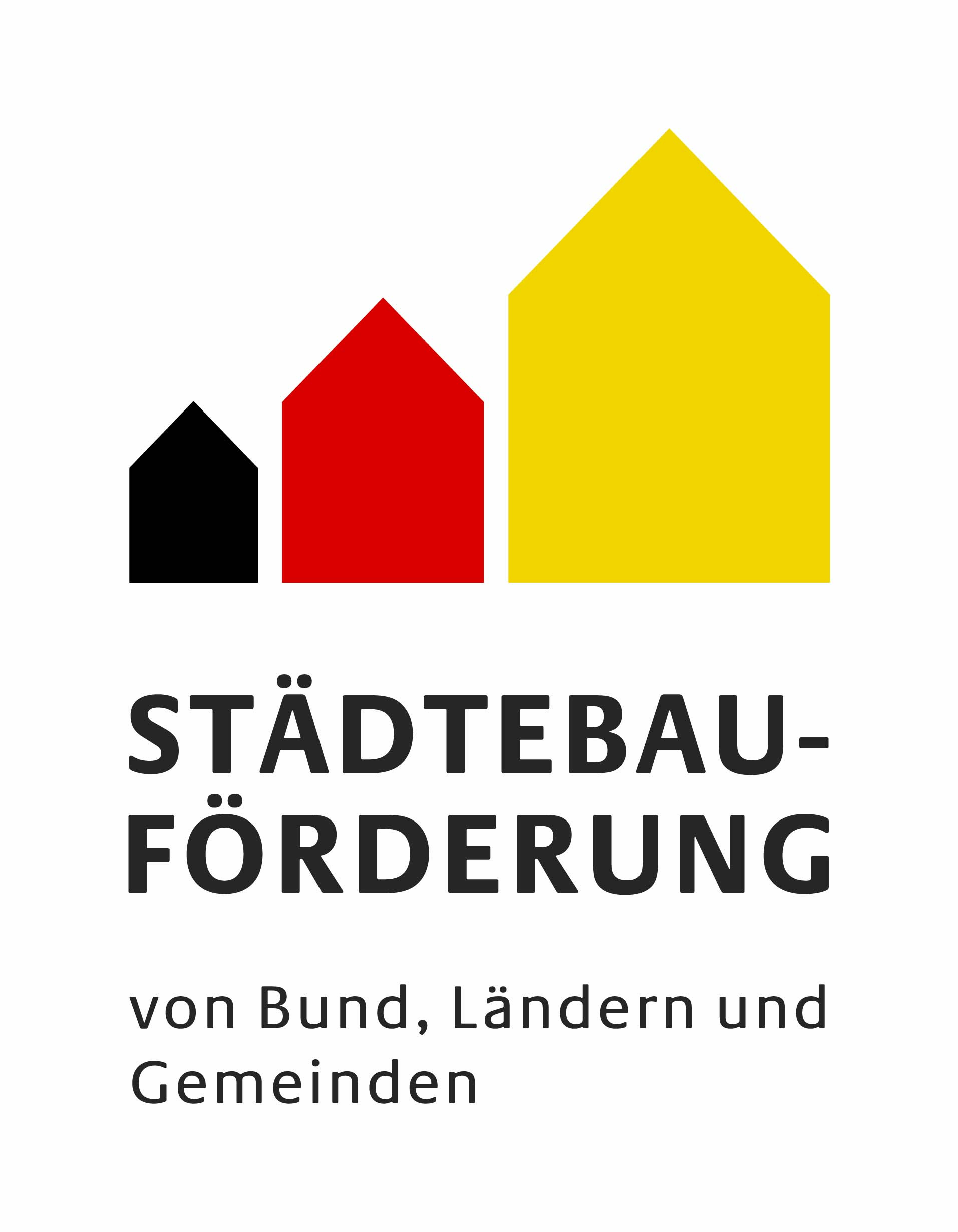 Logo der Städtebauförderung von Bund, Ländern und Gemeinden